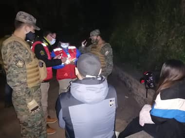 Treinta personas infraccionadas por estar en el Cerro Condell en horario no permitido
