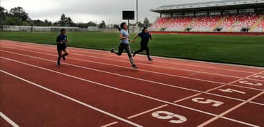 El atletismo también regresó a los entrenamientos en Curicó
