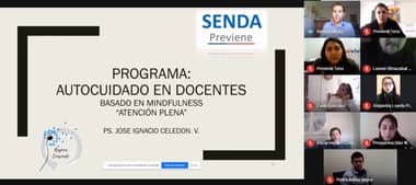 Senda Previene Teno realizó charla a centros educacionales para promover habilidades socioemocionales