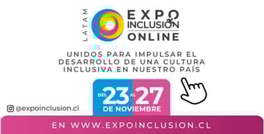 Tercera Feria Laboral Expo Inclusión se realizará de forma online la próxima semana