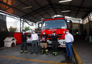 7ma Compañía de Bomberos de Sarmiento conmemoró su 24to aniversario