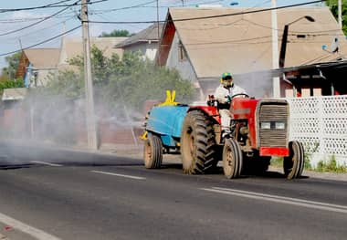 Municipio de Curicó y Dosal realizaron operativo de sanitización en sector de Tutuquén