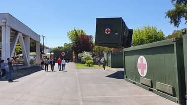 Hospital Modular del Ejército en Curicó se retirará este sábado
