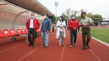 Todo listo para el "partido del año" en Talca