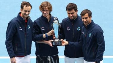 Rusia se consagró campeón de la ATP Cup por primera vez tras vencer a Italia