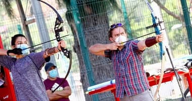 Curicó inauguró espacio deportivo para la práctica del tiro con arco