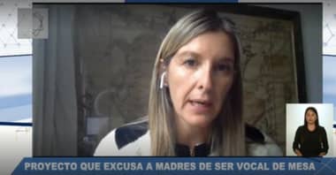 Embarazadas, madres y cuidadores de menores de dos años, podrán excusarse de ser vocales de mesa