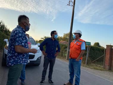Vecinos de Rincón de Sarmiento tendrán soluciones viales