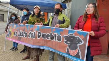 Constituyente electa Elsa Labraña inauguró la Casa del Pueblo