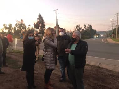 Alcaldesa electa de Hualañé y senadora Rincón llaman a Vialidad a reforzar seguridad en cruce Los Coipos