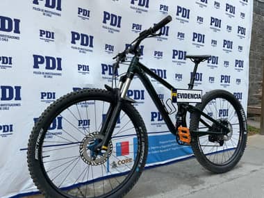 PDI encontró en Curicó bicicleta robada en comuna de Mostazal