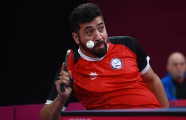 Tenimesista paralímpico Luis Flores logró dos medallas de oro en el Open de Ostrava