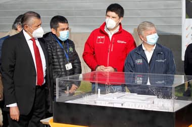 Autoridades revelaron maqueta de nuevo Cesfam de Rauco