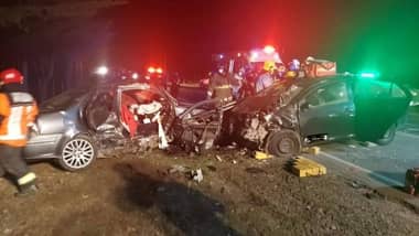Colisión vehicular en ruta a Pichilemu dejó tres personas fallecidas y tres heridas