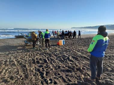 Tercer día de búsqueda de pescadores desaparecidos en Bucalemu finalizó sin resultados