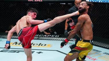 “La Jaula” Bahamondes consiguió su primer triunfo en la UFC