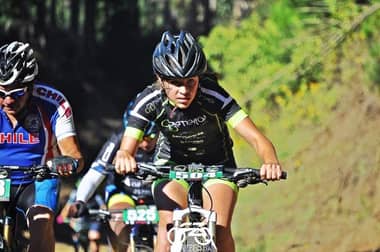 Sofía Mires subió a lo más alto del podio en la Copa Chile Internacional de MTB