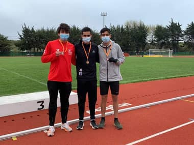Luciano Arriagada consiguió el segundo lugar en torneo de atletismo disputado en el Bío Bío