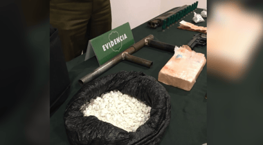 Carabineros detuvo a 12 personas en la provincia de Curicó por tráfico de drogas y tenencia de armas