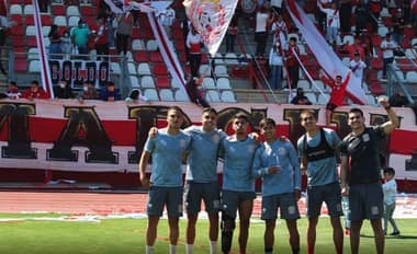 Marginales realizó Banderazo en la previa del duelo ante Ñublense