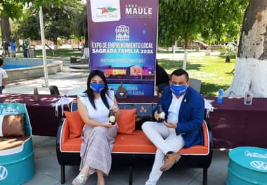 Municipio de Sagrada Familia invita a la feria “Expo Emprendimiento” en la Plaza de Armas