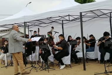Corporación Cultural de Curicó inició temporada 2021 de “Al Aire Libre” con actividades artísticas