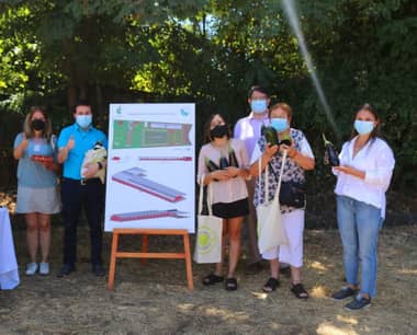 Municipio destacó granja educativa agroecológica en Convento Viejo