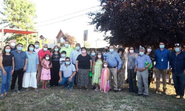 Vecinos de calle Estrecho de Magallanes de Curicó recibieron ampliación de sus viviendas