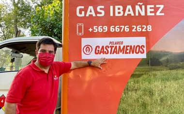 Municipio de Pelarco lanzó programa para recargas de cilindro de gas de 15 kilos a bajo costo
