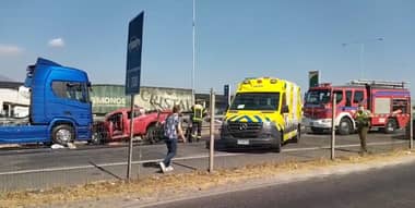 Accidente automovilístico deja fallecidos y heridos en San Fernando