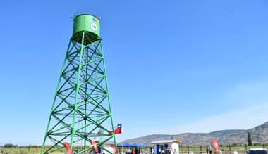 Municipio de Sagrada Familia inauguró torre y estanque de agua potable con inversión de la Subdere