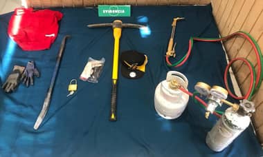 Carabineros detuvo a sujetos que intentaron robar bóveda de Coopeuch en Curicó