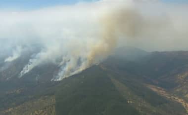 El Maule se mantiene en alerta amarilla por incendios forestales que han consumido 1.500 hectáreas