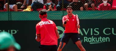 Chile gana la serie tras vencer en dobles a Eslovenia por Copa Davis