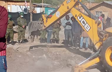 Municipio de Curicó trazó nueva zanja para evitar instalación de más viviendas en toma ilegal en Dragones Sur