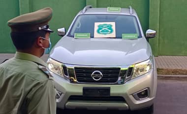 Sujeto fue detenido en Teno por receptación de vehículo robado en Talca