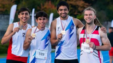 Curicanos lograron medalla de oro en Torneo Nacional de Atletismo en Temuco
