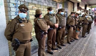 Carabineros de Curicó detuvieron a sujetos que robaban cables de telefonía