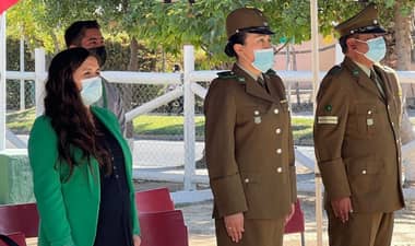 Asumió nueva jefa del Retén de Carabineros en la Huerta de Mataquito