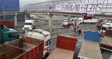 Gobierno confirma querellas contra camioneros que bloqueen carreteras