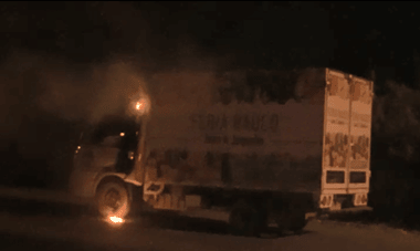 Comerciante fue apuñalado y su camión incendiado por sujeto que lo acusó de abusar de su hija en Rauco