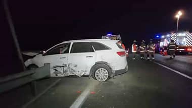 Tres mujeres fallecieron en accidente de tránsito en la Ruta 5 frente a Requinoa