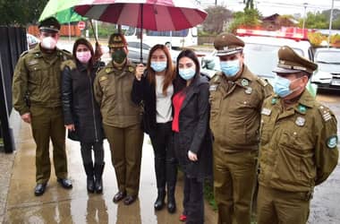 Gobierno Regional del Maule entregó tres camionetas 4x4 a Carabineros de San Rafael y Talca