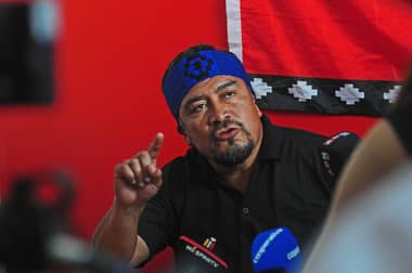 Gobierno anuncia querella contra líder de la CAM tras llamar a un levantamiento armado