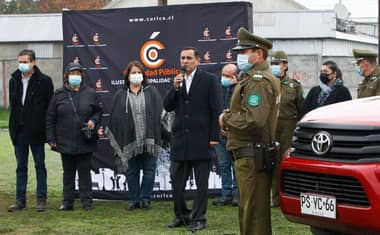 Municipio de Curicó y Carabineros lanzaron programa de vigilancia compartida en Villa Galilea