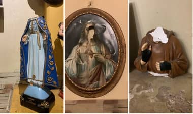 Sujeto en situación de discapacidad causó daños en Parroquia de Molina