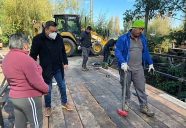 Entró en operaciones nuevo puente de sector Santa Adriana de Sagrada Familia