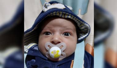 Familia de bebé curicano que será operado del corazón busca ayuda económica