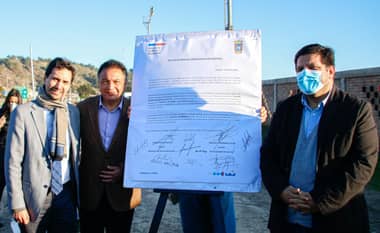 Bienes Nacionales entregó concesión de terrenos al municipio de Licantén donde se construirá terminal de buses de Iloca