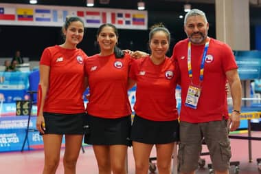 Tenimesista Judith Morales logra medalla de oro junto a Chile en los Juegos Bolivarianos
